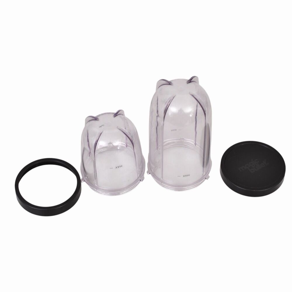 Magic Bullet Blender Cups One Lid One Cap